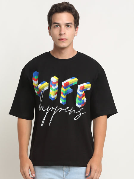 Life Happens Oversized T-Shirt