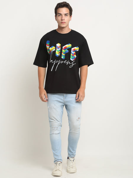 Life Happens Oversized T-Shirt