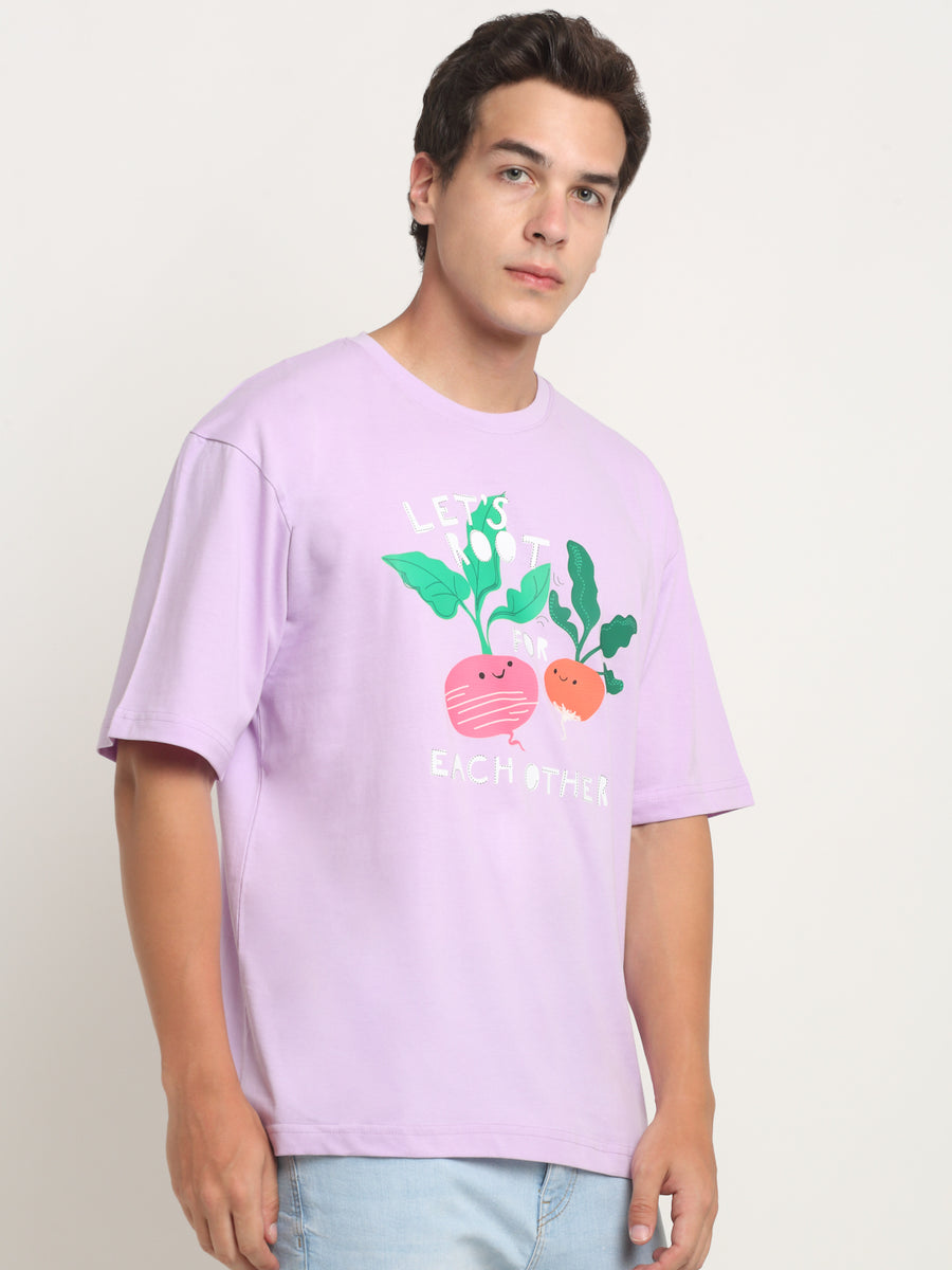 Let's Root For Each Other - Viola Oversized T-Shirt – Theorem