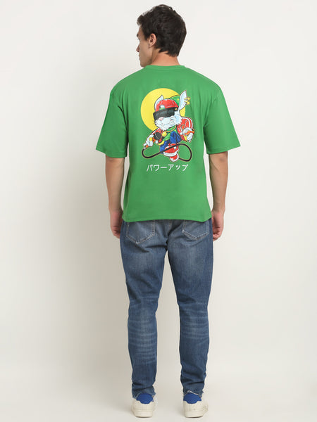 Tom Bond - Green Oversized T-Shirt