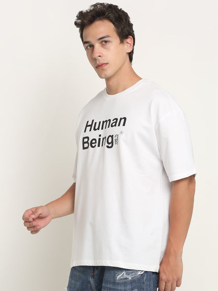 100% Human Being Oversized T-Shirt