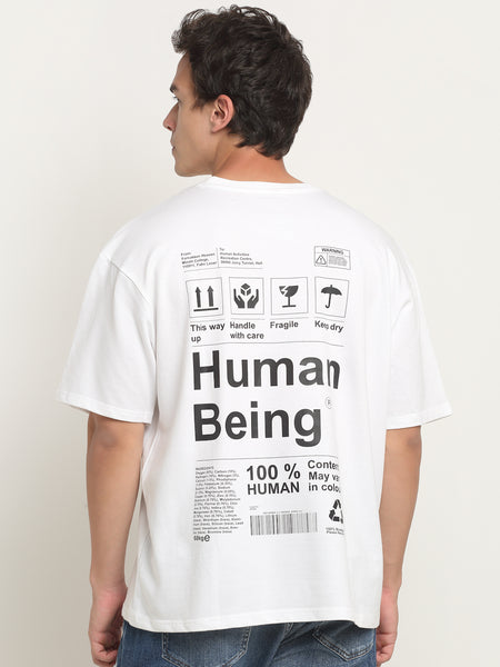 100% Human Being Oversized T-Shirt