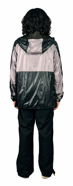 Contrast Zip Pop-Over