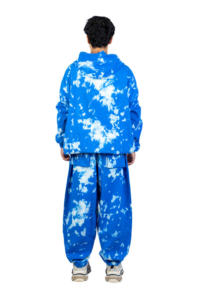 Cloud Burst Tie dye Popover