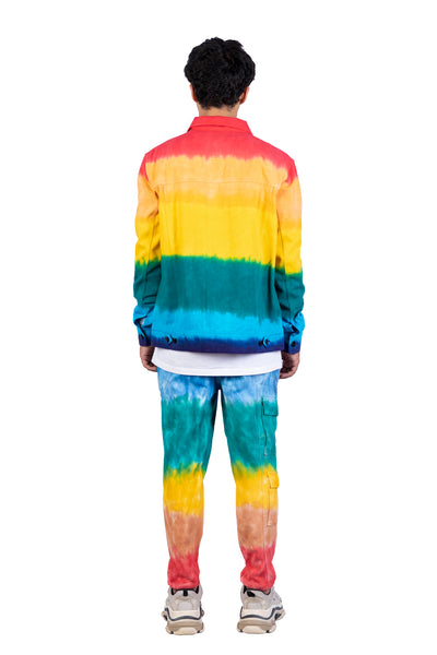 Rainbow Tie Dye Trousers