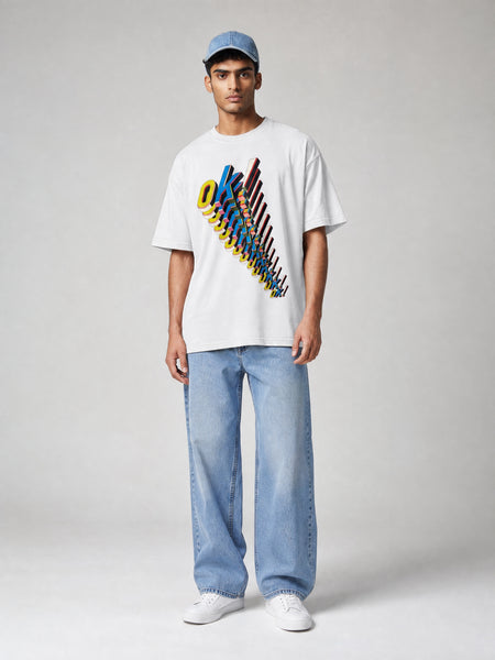 Theorem OK Oversized T-Shirt - White