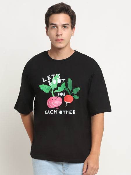 Let's Root For Each Other Oversized T-Shirt