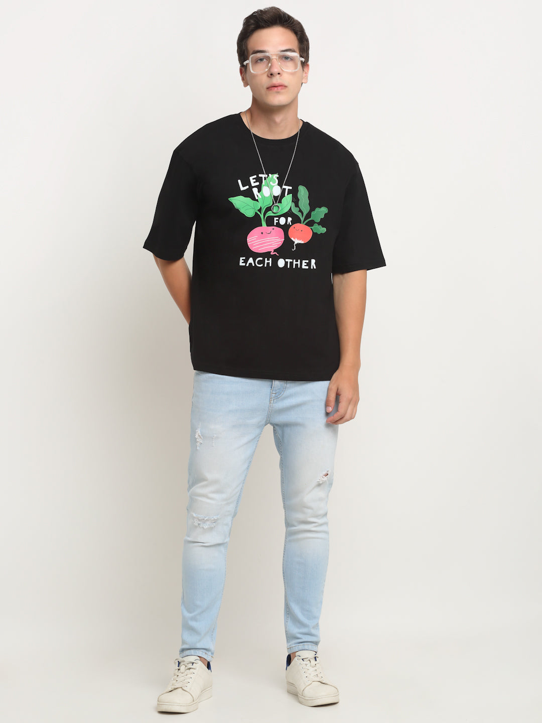 Let's Root For Each Other Oversized T-Shirt