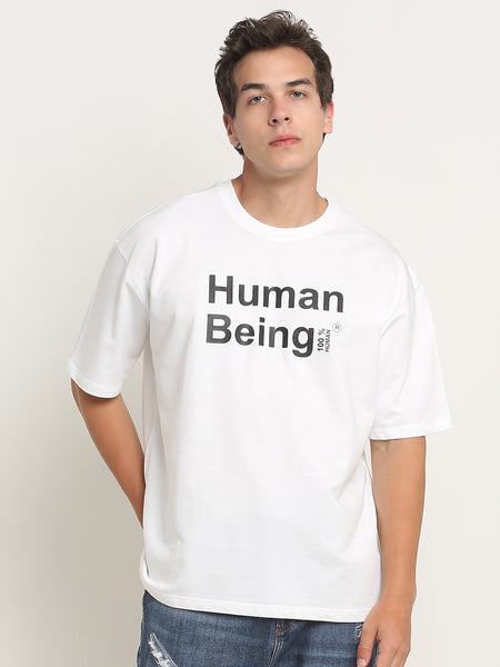 100% Human Being Oversized T-Shirt