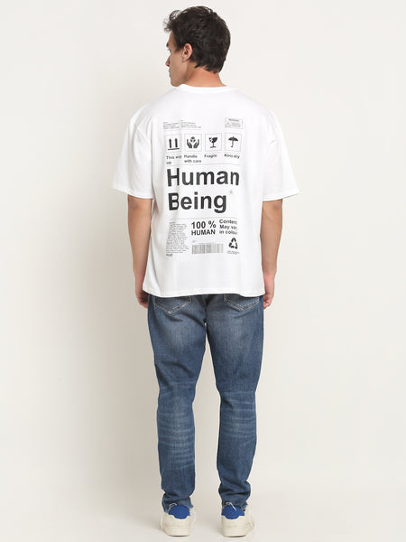 100% Human Being Oversized T-Shirt