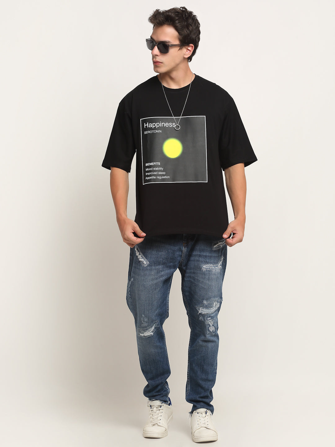 Happiness Oversized T-Shirt