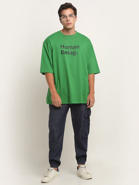 100% Human Being Oversized T-Shirt