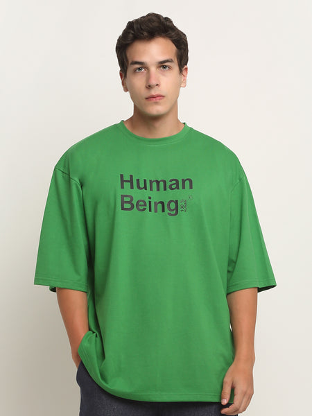 100% Human Being Oversized T-Shirt