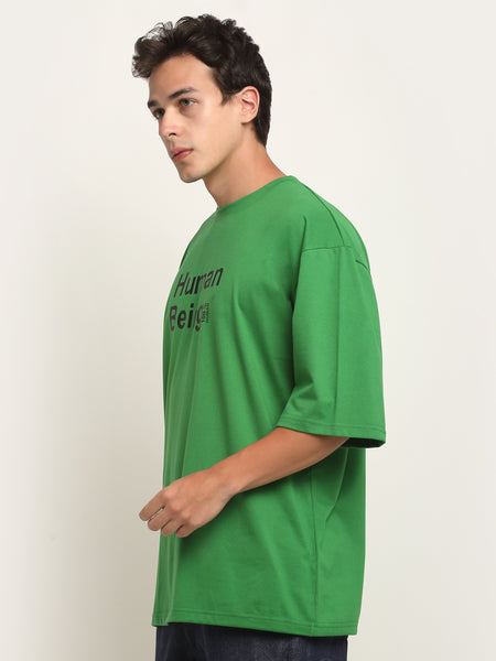 100% Human Being Oversized T-Shirt
