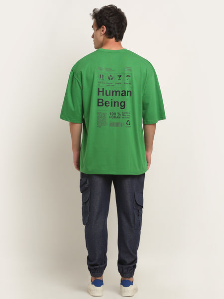 100% Human Being Oversized T-Shirt