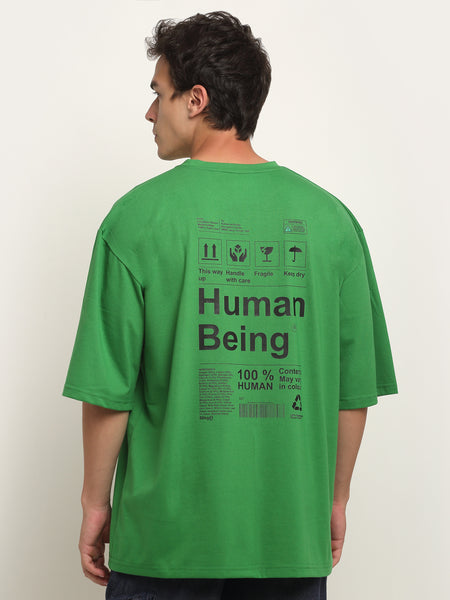 100% Human Being Oversized T-Shirt