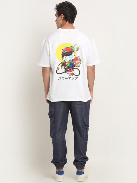 Tom Bond - White Oversized T-Shirt