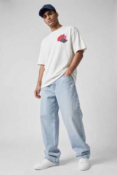 Theorem Ok Yup Sure F&B Oversized T-Shirt - White