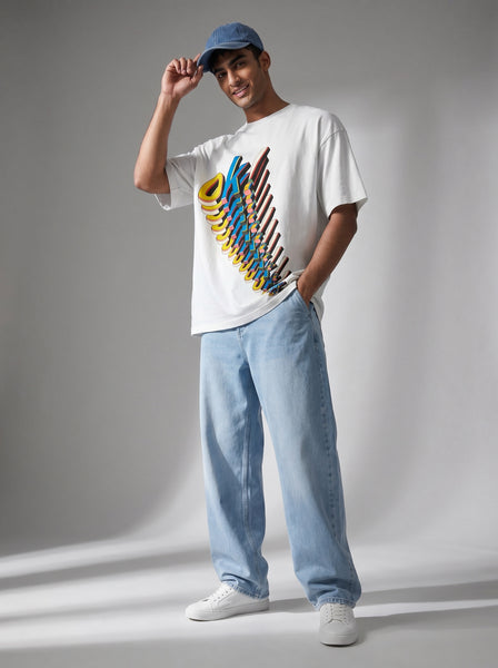 Theorem OK Oversized T-Shirt - White