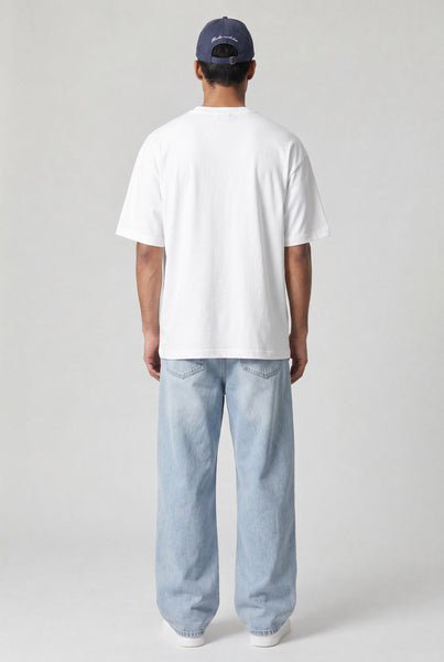 Theorem Ok Yup Sure Front Oversized T-Shirt - White