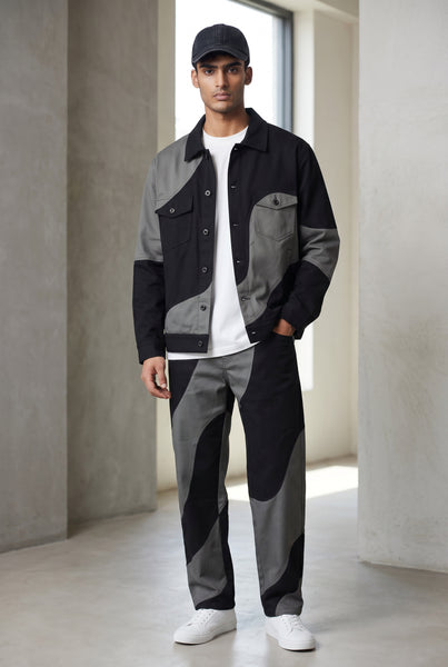 Theorem Cold Curled Trousers - Grey