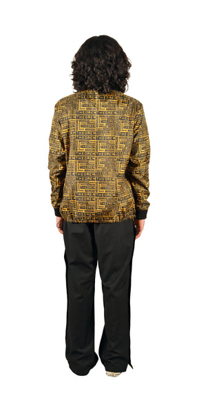 All Over Theorem Zip Detail Popover Bomber