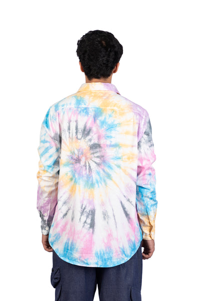 Happy Spiral Tie Dye Shirt
