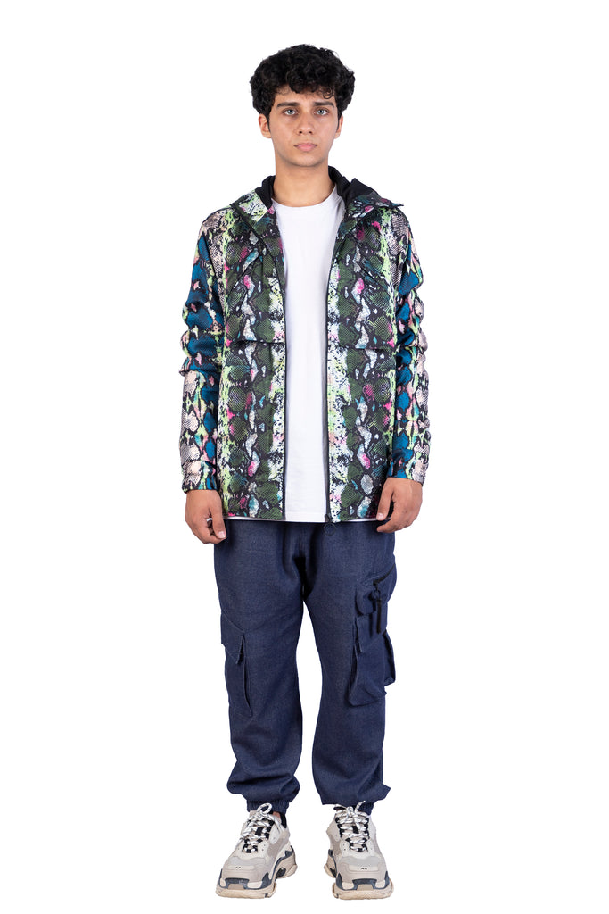 Multi Color Python Jacket – Theorem