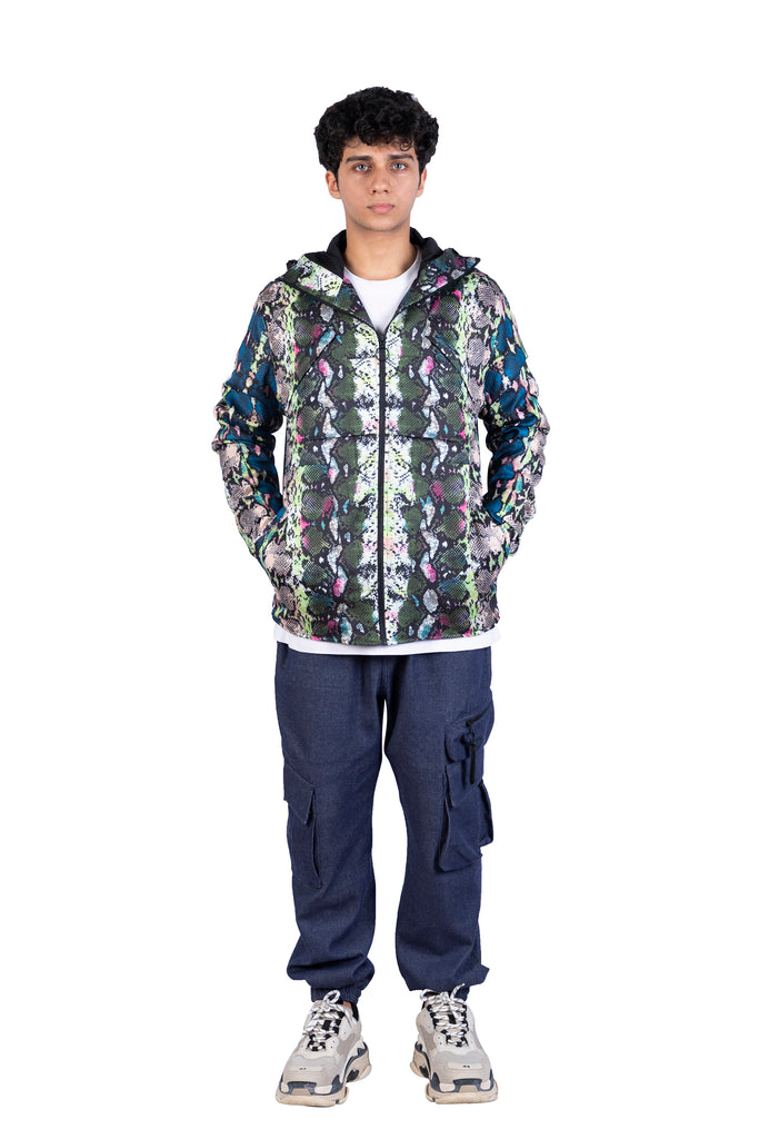 Multi Color Python Jacket – Theorem