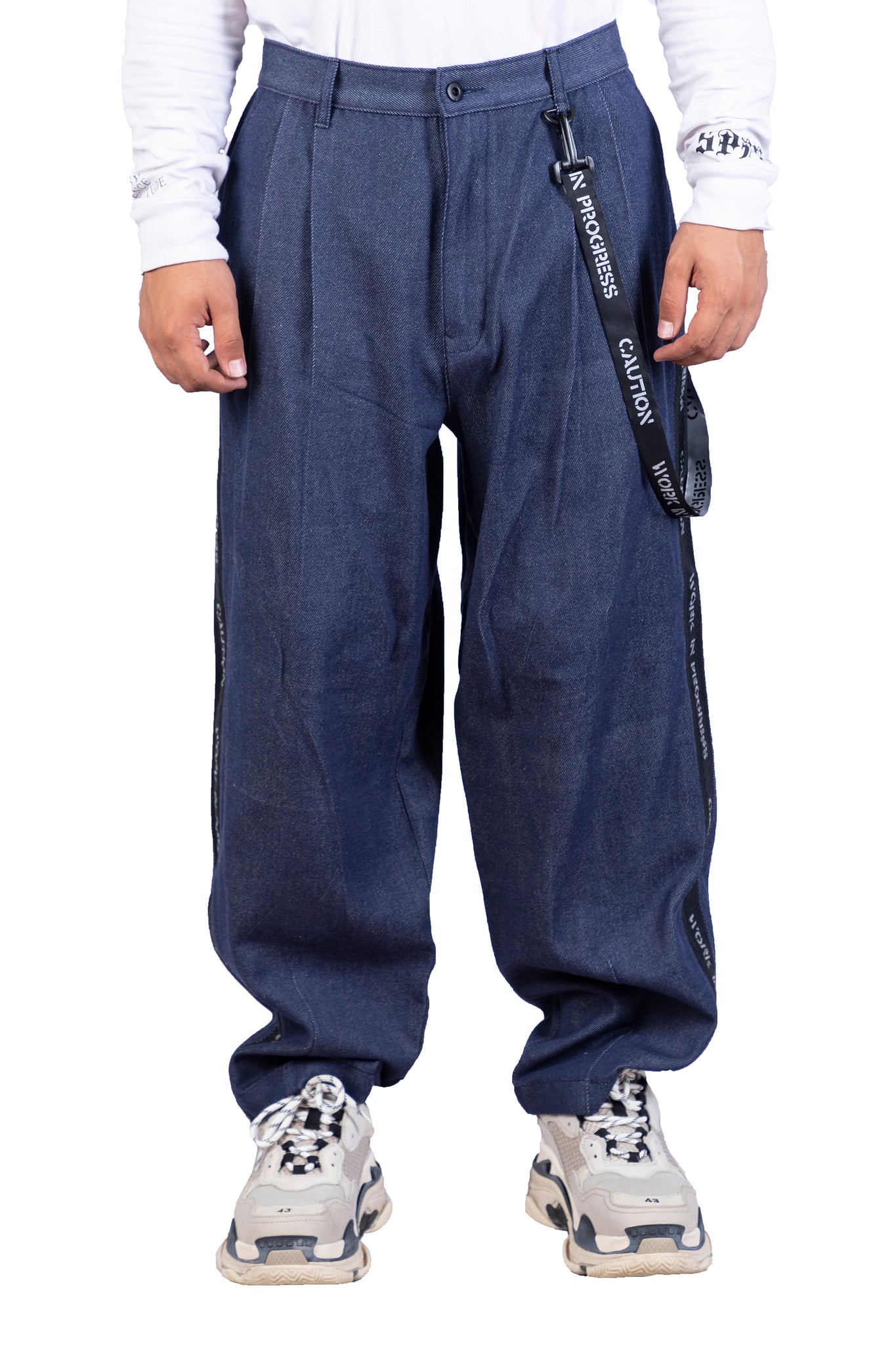 Extra Loose Fit Work In Progress Trousers