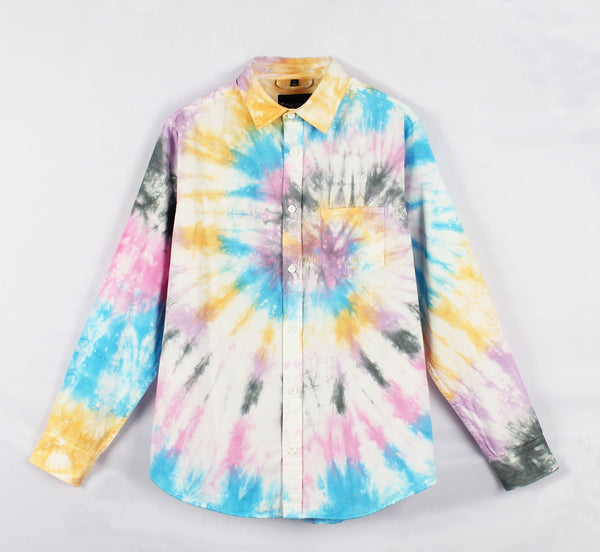 Happy Spiral Tie Dye Shirt