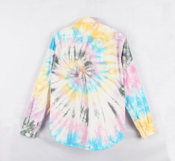 Happy Spiral Tie Dye Shirt