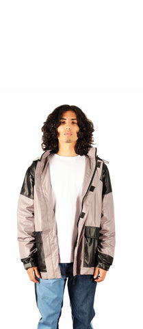 Packable Color Block Field Jacket