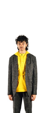 Wool Blend Melange Sb Active Suit