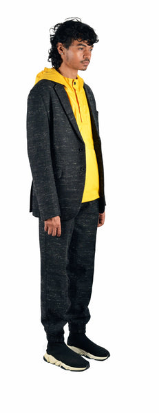 Wool Blend Melange Sb Active Suit